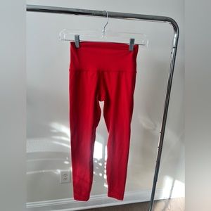 Lululemon - Fast/Free High-Rise Tight Leggings - Size 4 - Dark Red
